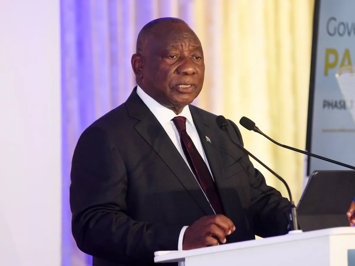 I’m ashamed of what we men are doing to women − Ramaphosa