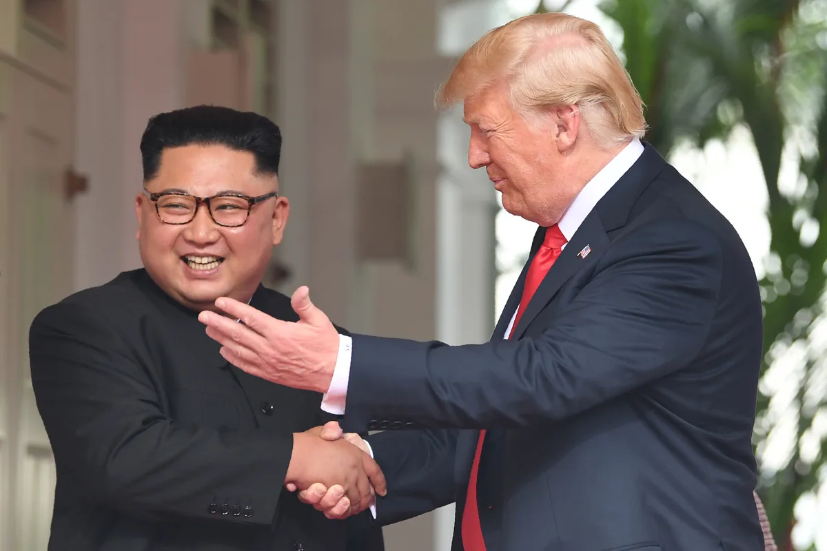 A reação dos aliados asiáticos após Trump dizer que conversou com Kim Jong-un
