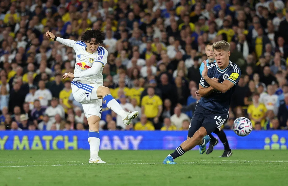 Leeds thrashes Newcastle to go third in Premier League