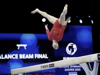 Championnats d’Europe de gymnastique. Elena Colas, 16 ans seulement, est sacrée championne d’Europe à la poutre