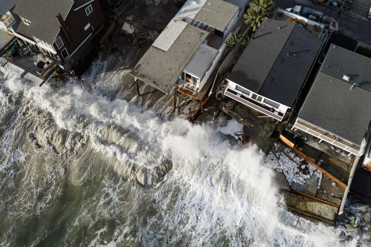 Dana Point declares local emergency after at least 16 homes are damaged by strong surf