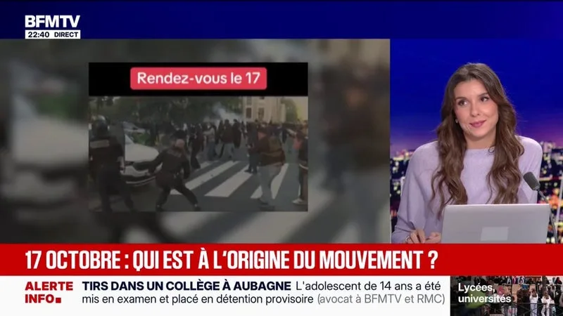Mobilisation du 17 octobre: qui est à l'origine du mouvement ?