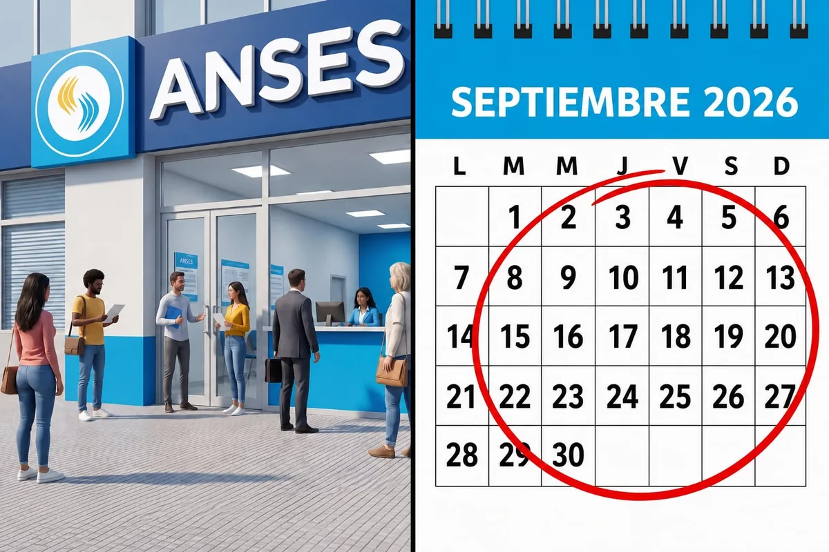 Calendario de ANSES: cuándo cobran jubilados, beneficiarios de AUH y planes sociales en septiembre 2026