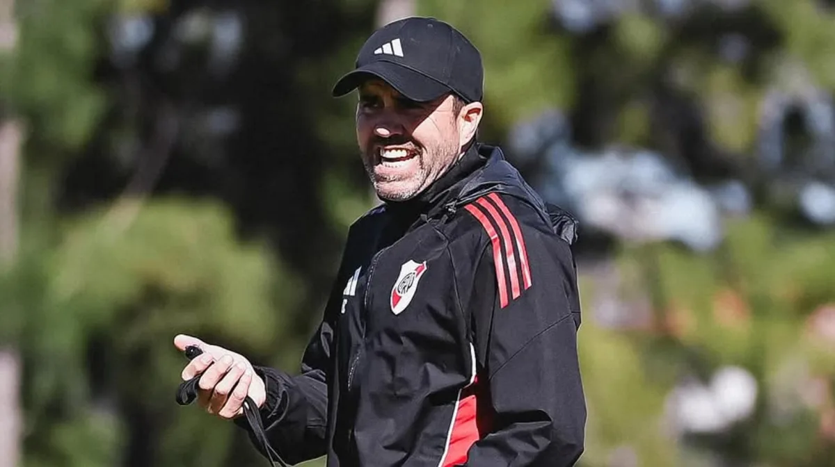 Coudet rearma la defensa de River para enfrentar a Independiente Santa Fe en la Copa Sudamericana