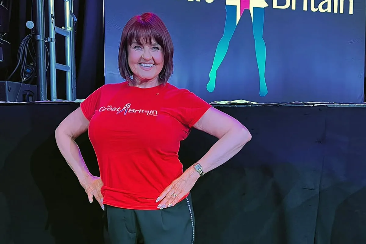 Glamour Gran Ann, 71, falls just short at Miss Great Britain