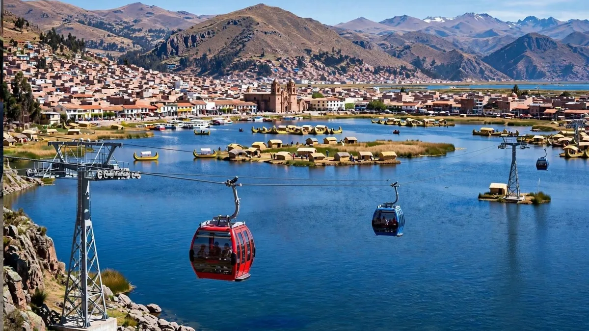 Teleférico de Puno es declarado viable: proyecto en las orillas del lago Titicaca recibiría 170 mil visitantes al año