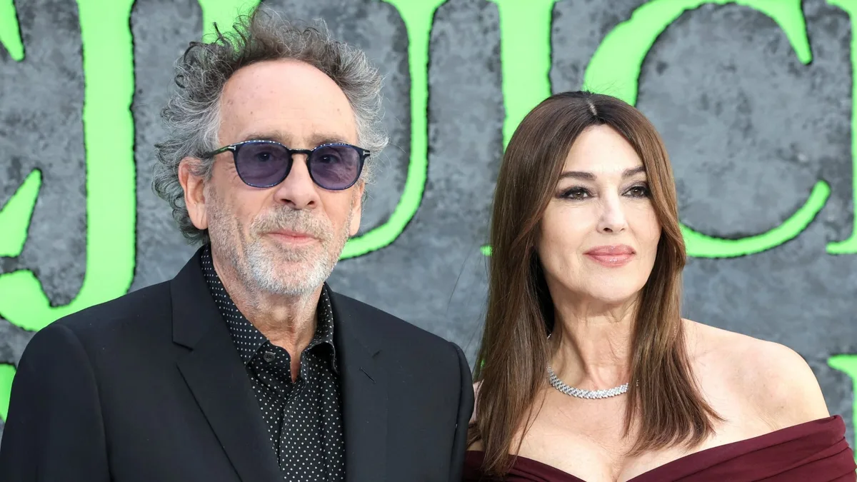 Mónica Bellucci habló sobre su separación de Tim Burton: “Lo importante es salir enriquecidos del tiempo que pasamos juntos”