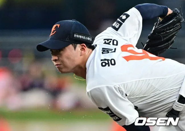 6연패 한화, 초대형 악재 생겼다...10승 왕옌청 폐렴 입원, "몸 상태 호전되면 퇴원 예정"