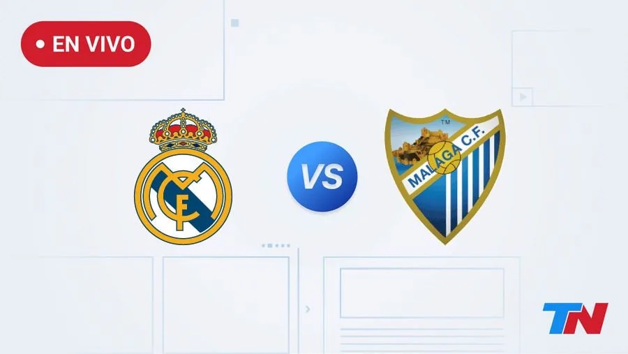 Real Madrid vs Málaga en vivo por la fecha 3 de La Liga de España: hora, dónde ver y formaciones