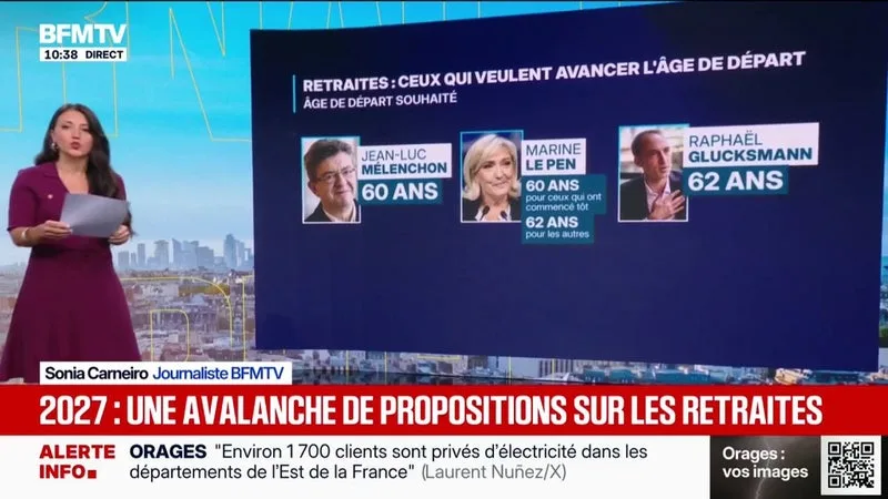LES ÉCLAIREURS - Retraites: les propositions des principaux candidats à la présidentielle qui ont débattu à la Rencontre des entrepreneurs de France