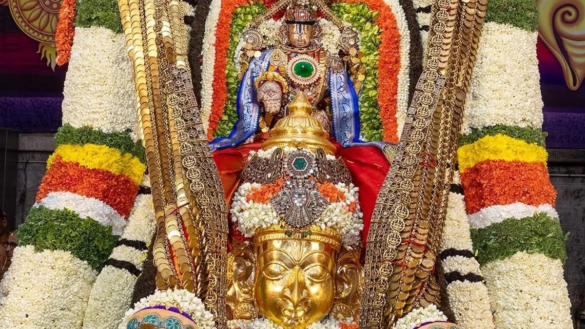 Devotion, grandeur mark Garuda Seva at Tirumala