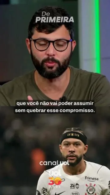 'Delírio coletivo! Torcida do Corinthians usou Memphis como símbolo a um preço alto', diz Lavieri