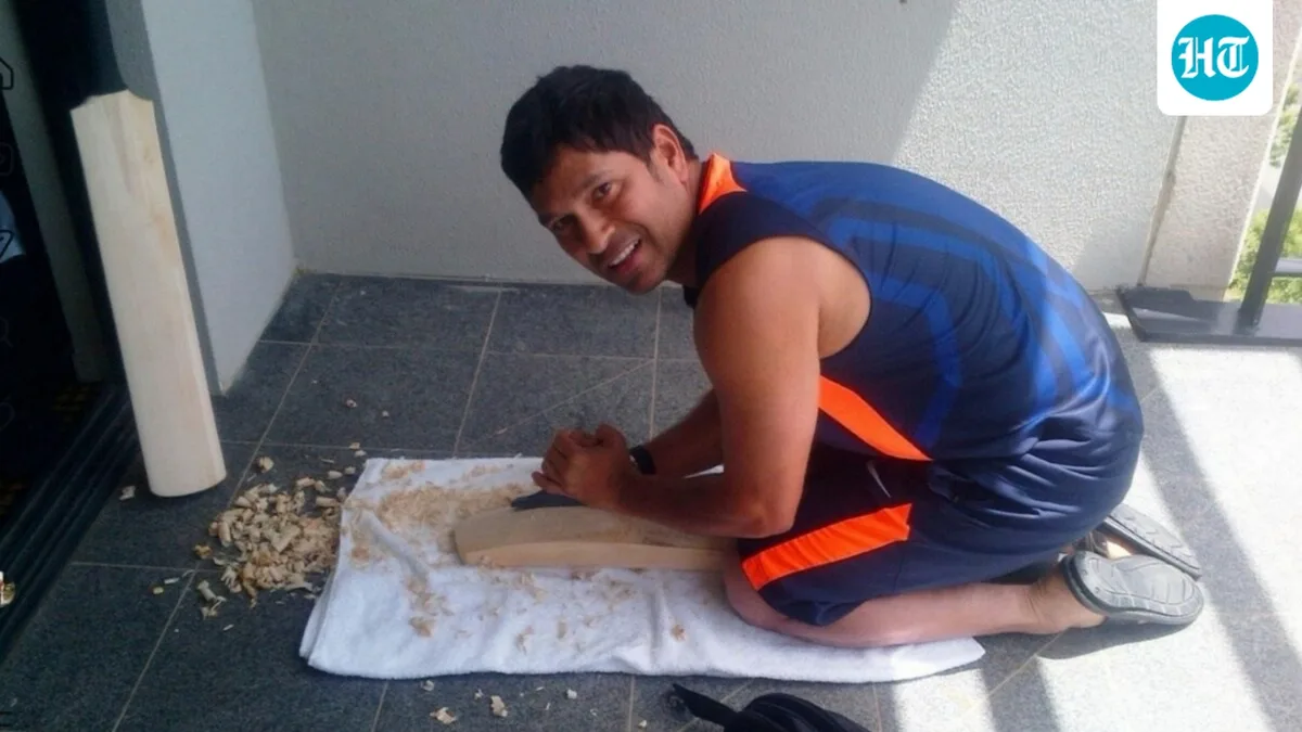 Sachin Tendulkar shares how he’d bring out his carpentry kit to shape his bats just the way he liked
