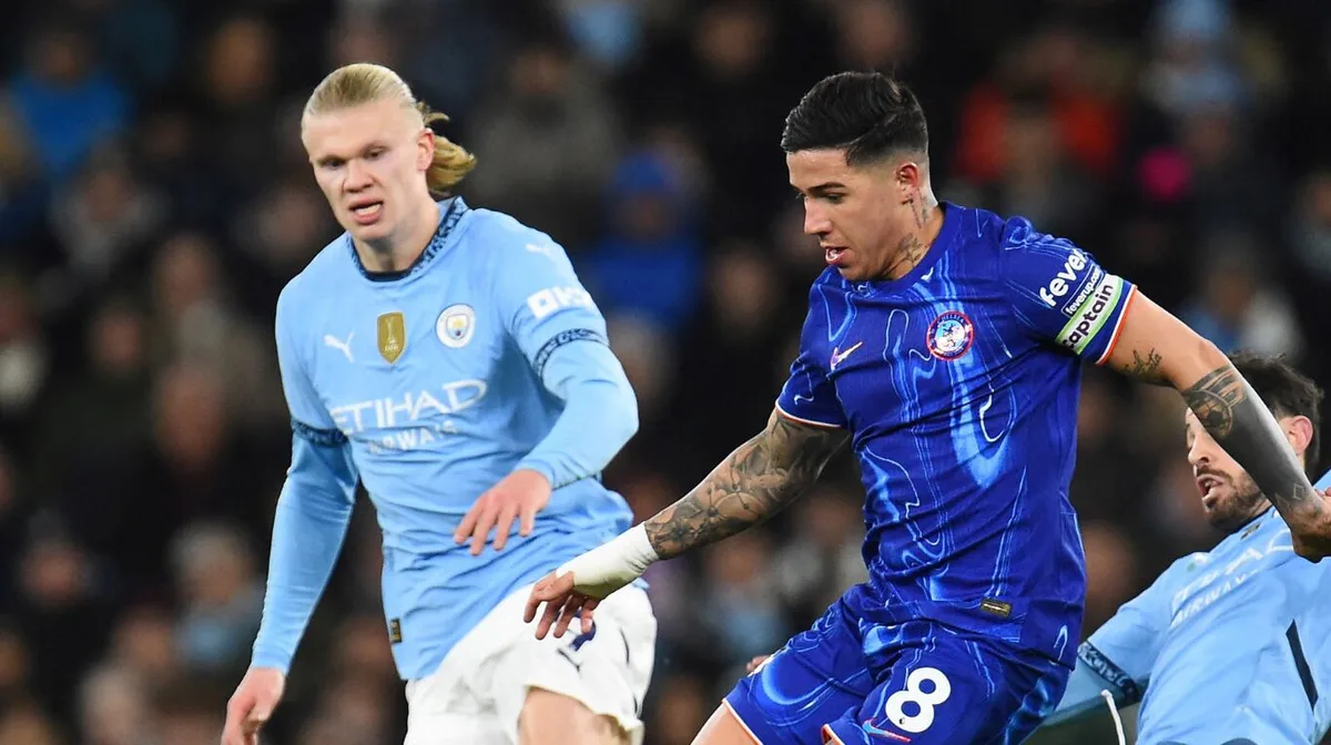 La broma de Erling Haaland tras confirmarse que Enzo Fernández será su nuevo compañero en Manchester City