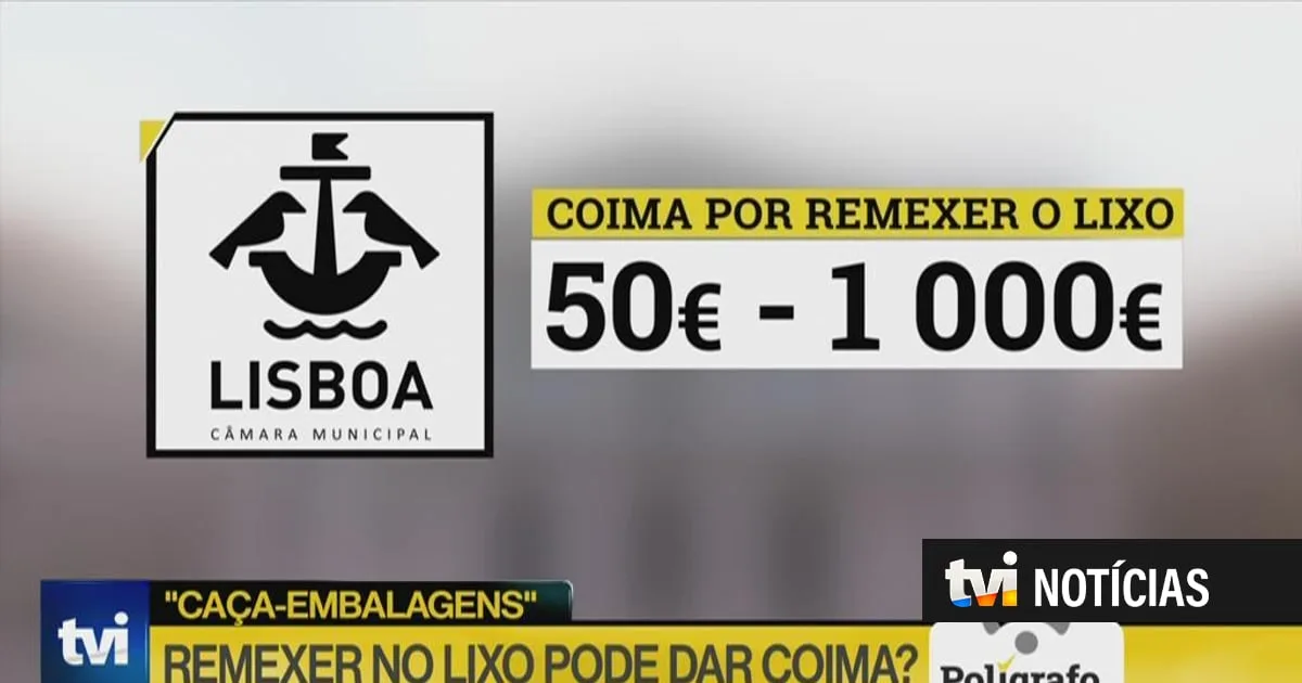 Polígrafo. Remexer no lixo pode valer multa?