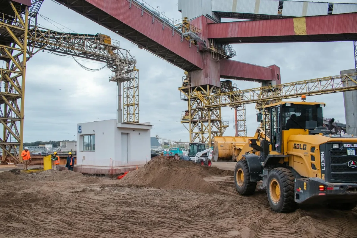Avanza el plan de obras 2026 de Puerto Quequén