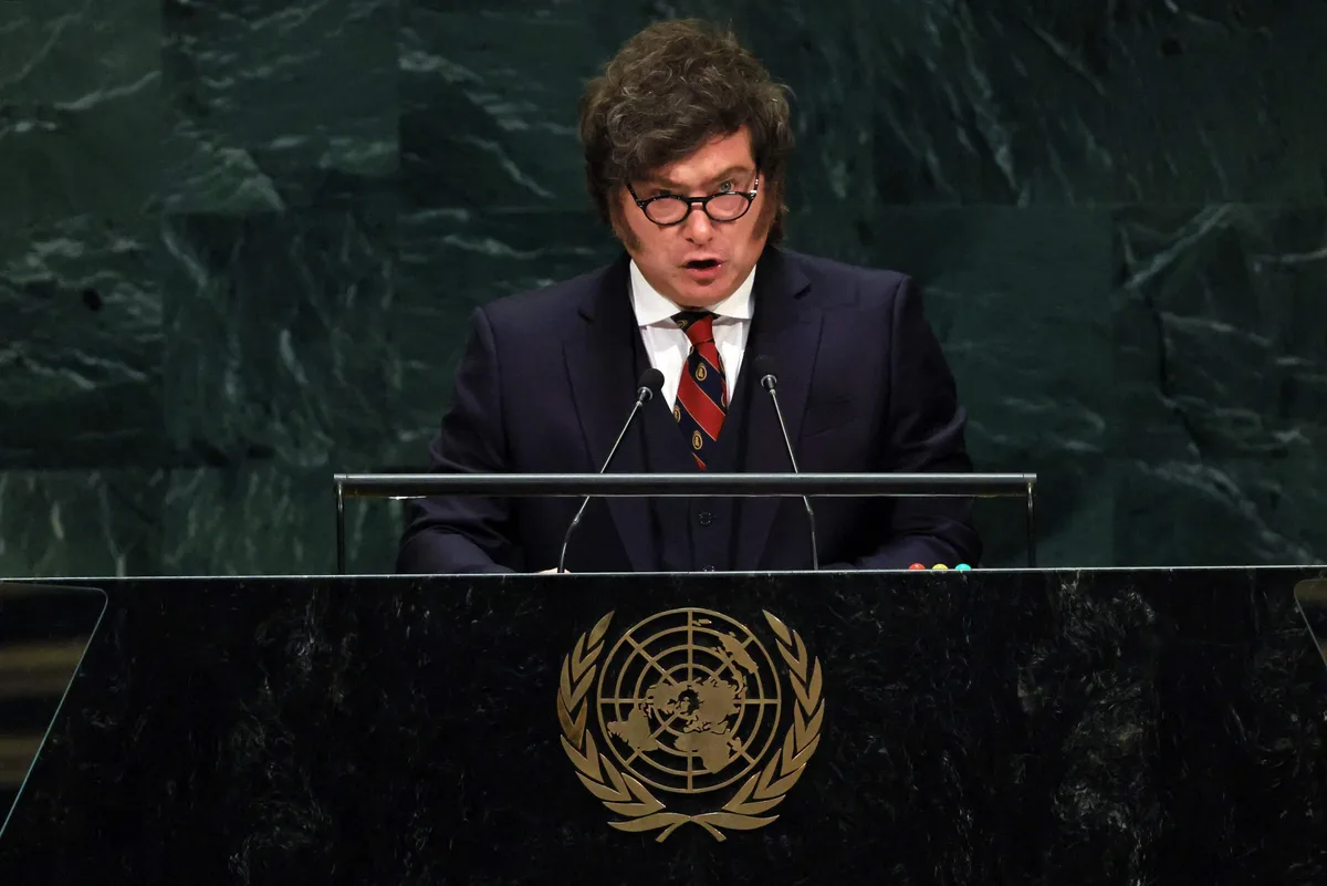 El discurso completo de Javier Milei en la ONU: Malvinas, pandemia y rechazo a la injerencia estatal en la IA