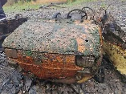 Fund durch Niedrigwasser: Autowrack mit Knochenresten im Rhein bei Bonn entdeckt