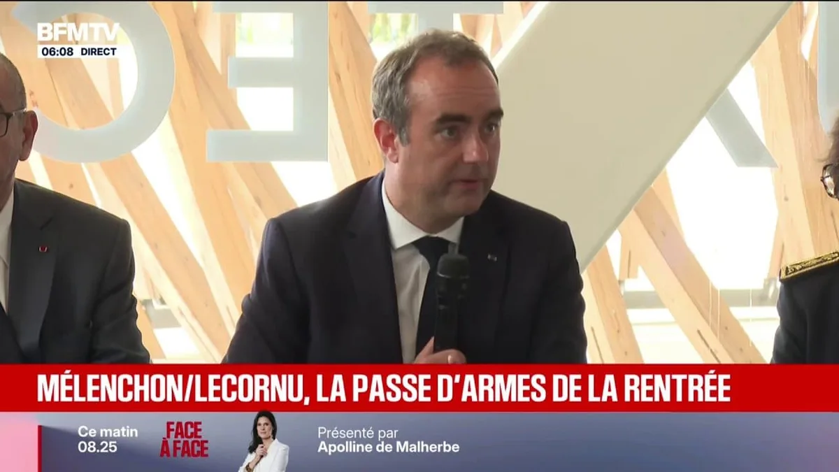"Annoncer la censure avant même d'avoir travaillé le projet proposé, ce n'est pas faire son travail": Sébastien Lecornu répond à LFI