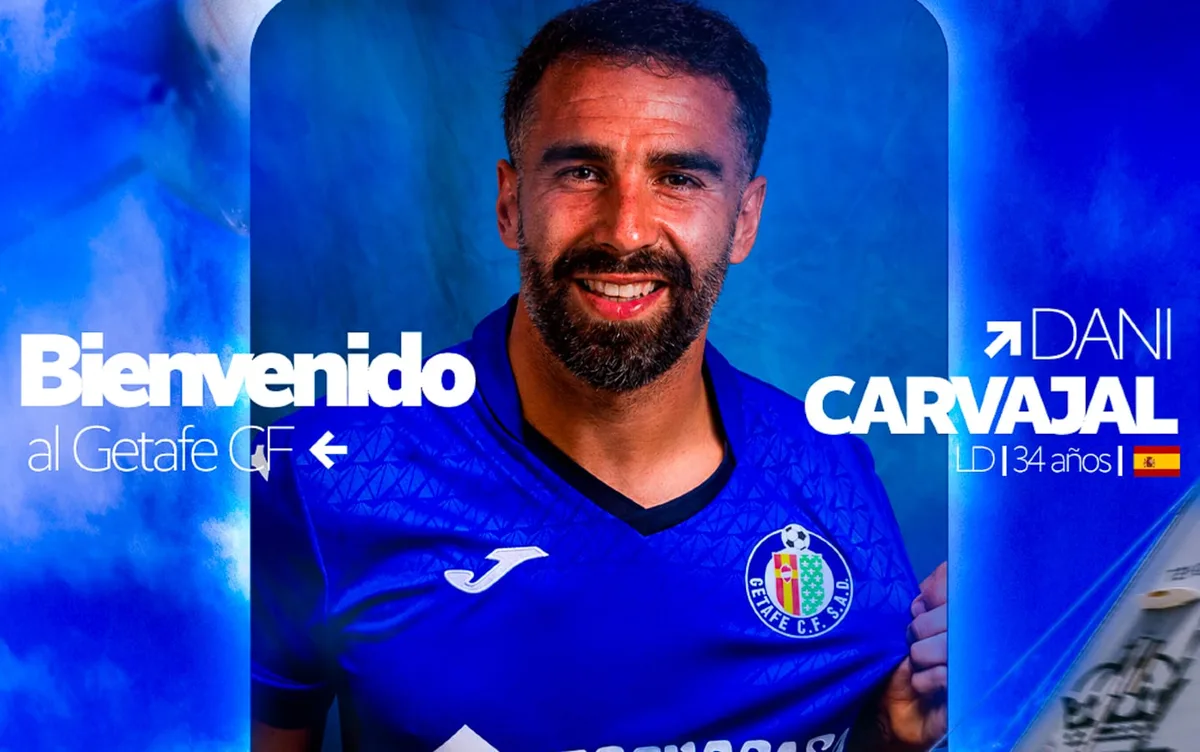 Oficial: Carvajal ya es del Getafe