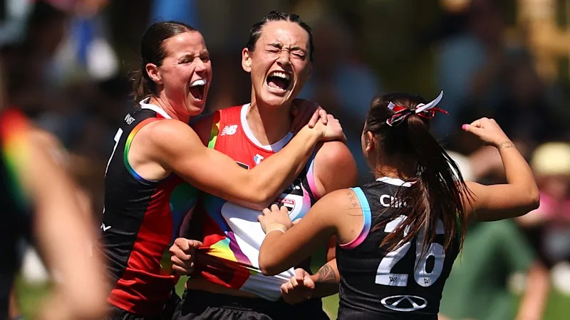 AFLW round nine: Record-equalling low one week, victory the next – Saints send Dal Santo out on a high