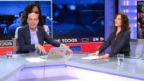 Nacho Abad entrevistará mañana a Isabel Díaz Ayuso en el plató de 'En boca de todos'