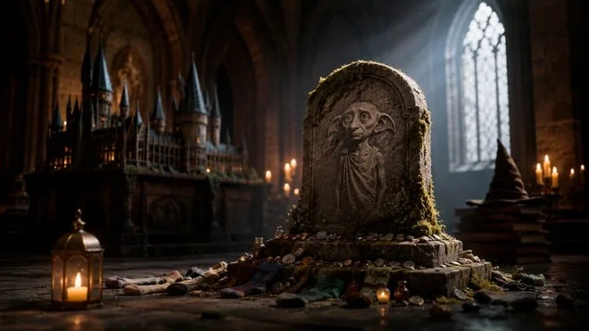 Fãs de Harry Potter influenciam gasto bilionário para preservar túmulo de Dobby