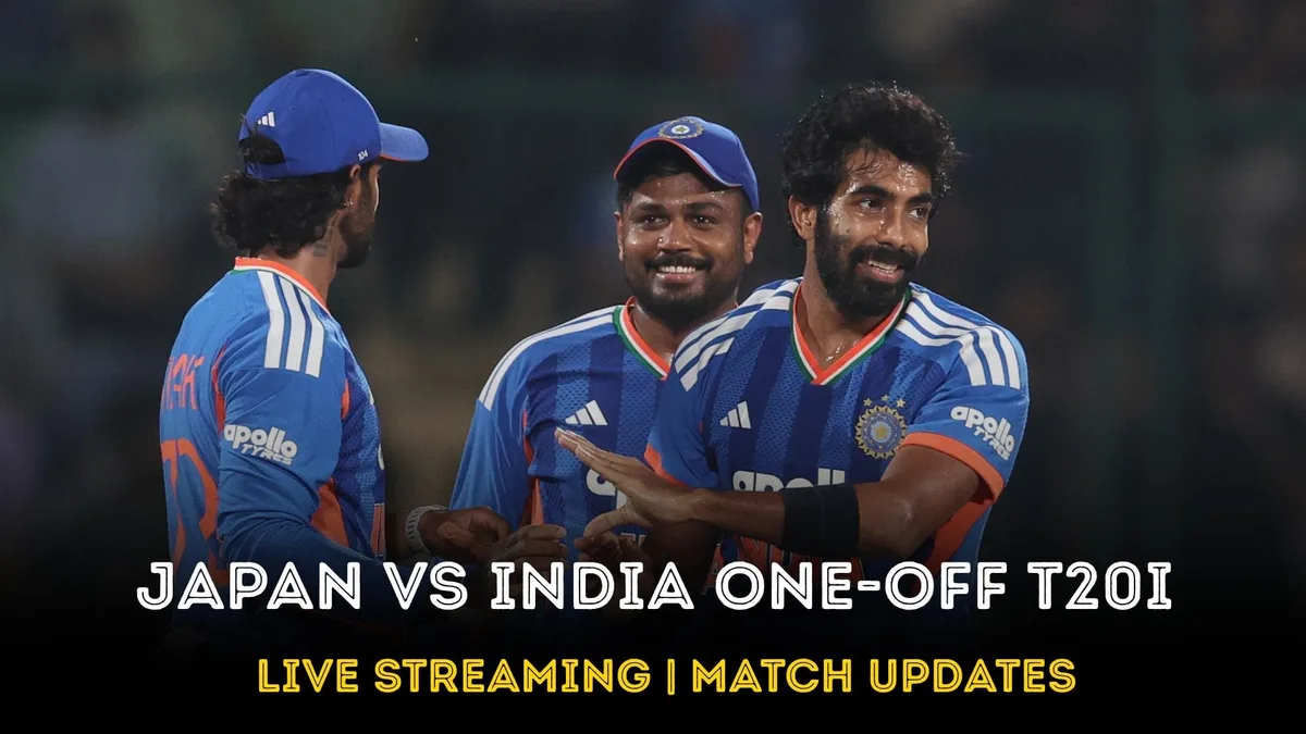 JPN vs IND one-off T20I live streaming: How to watch today's cricket match?
