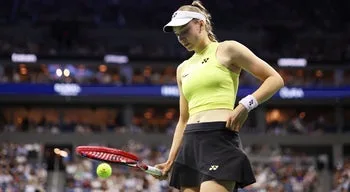 Rybakina no jogo do título do US Open