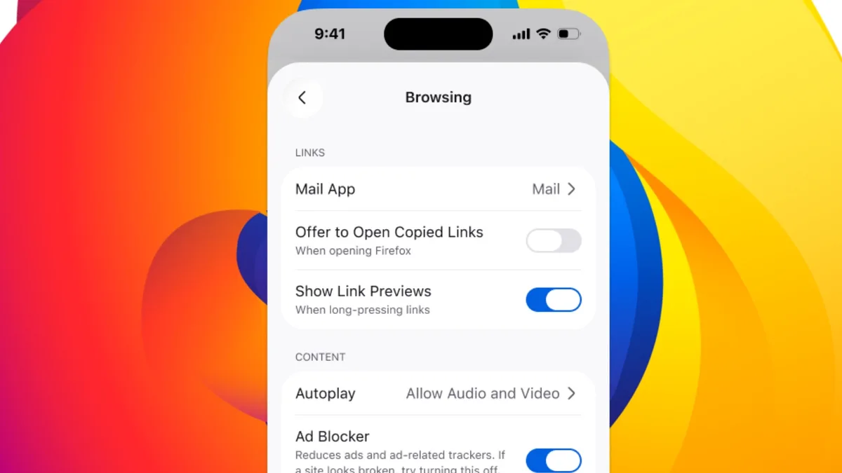 Ca y est Firefox lance son bloqueur de pubs natif sur iOS