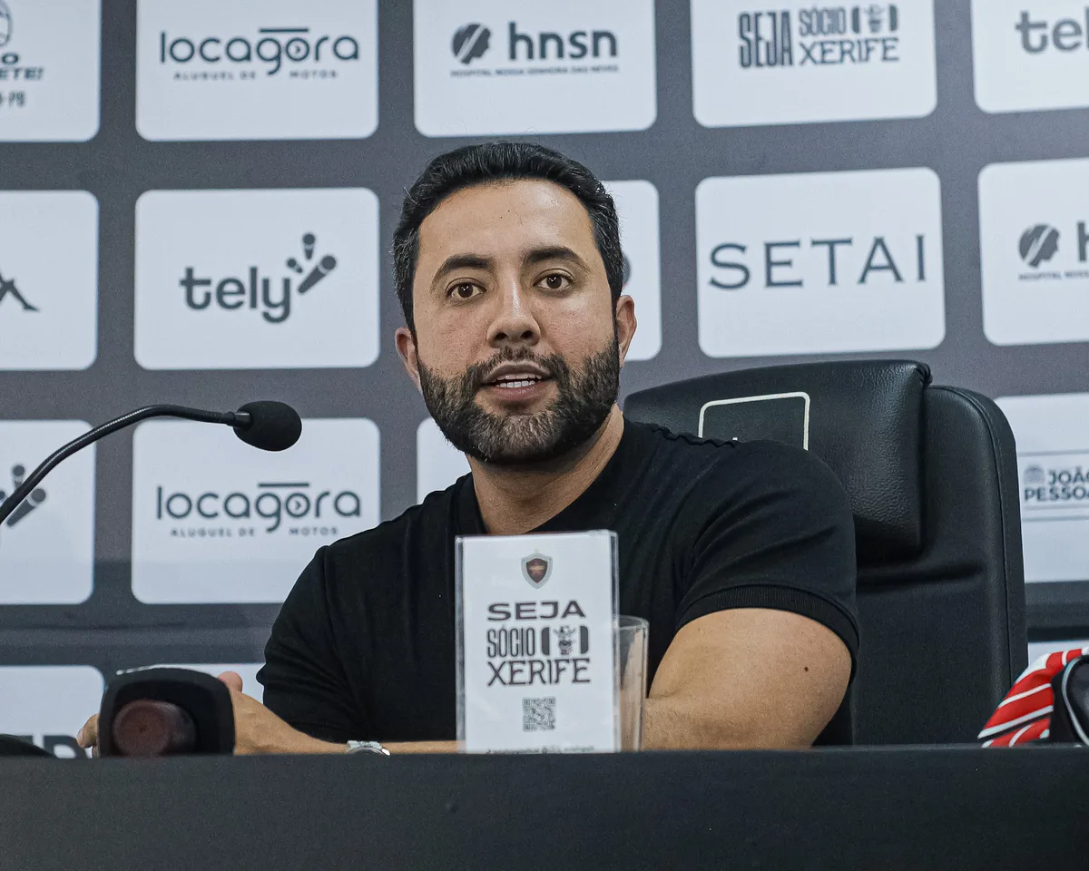 Fillipe Félix apresenta dados financeiros do Botafogo-PB e fala em prejuízo mensal de R$ 1,6 mi