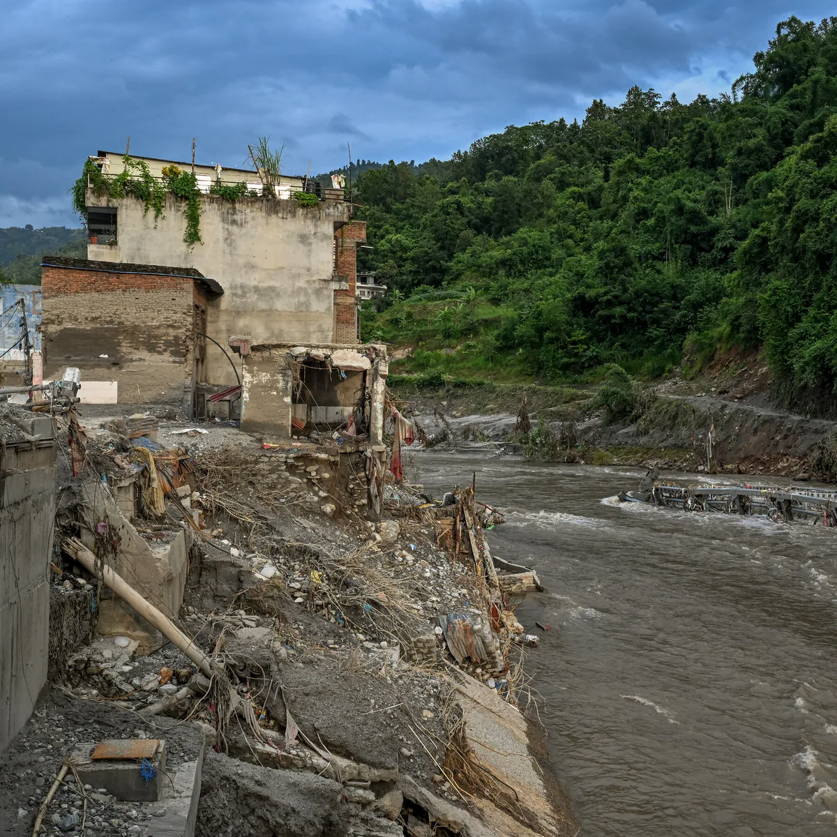 Pilgrims to Flood-Stricken Nepal Sought the Divine at Sacred Mountain