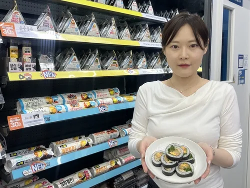GS25 '식물원김밥' 협업 신제품 출시…이달 김밥 매출 36.2%↑