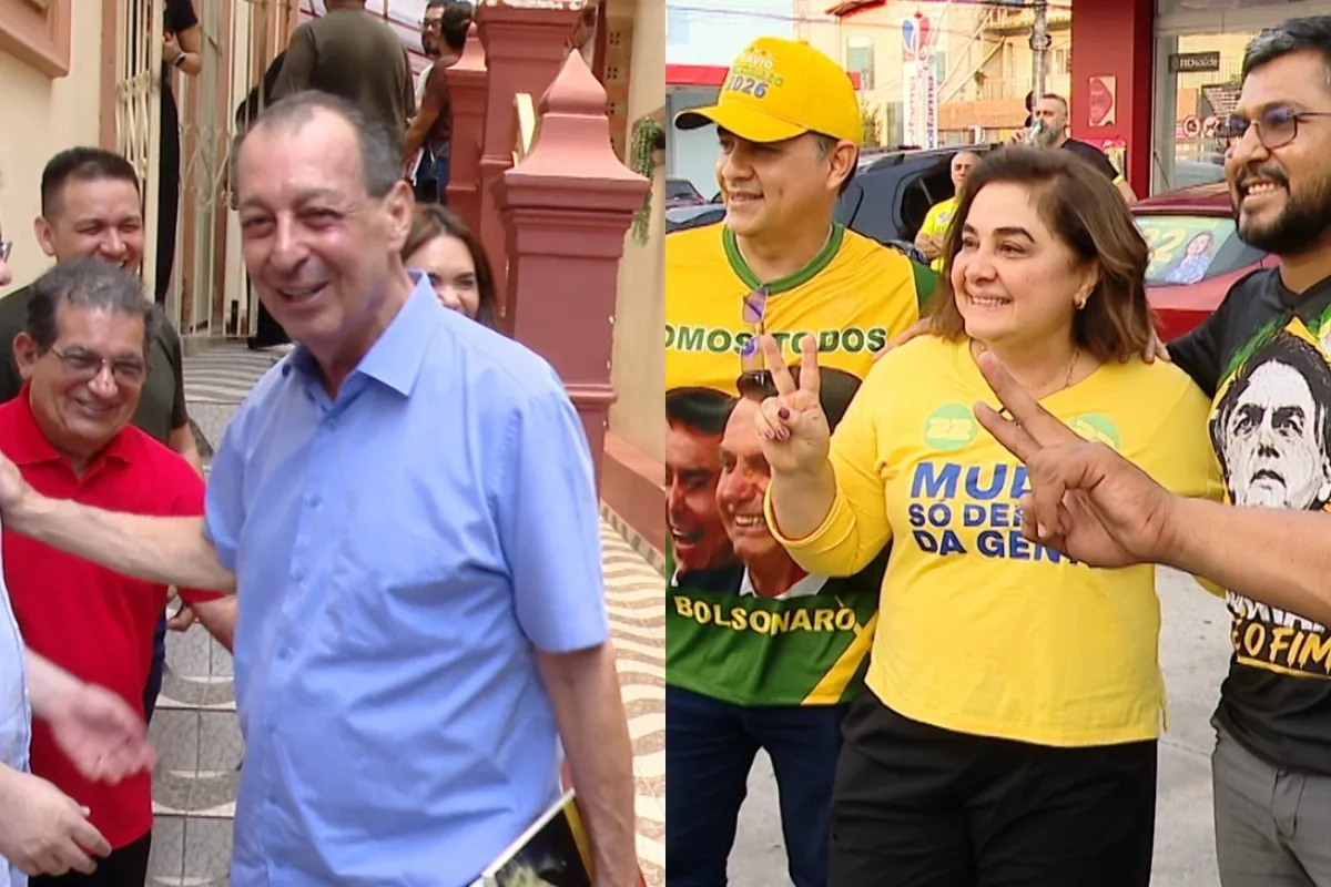 Eleições no AM: Omar Aziz defende reforço na merenda escolar, e Professora Maria do Carmo propõe incentivos para a educação