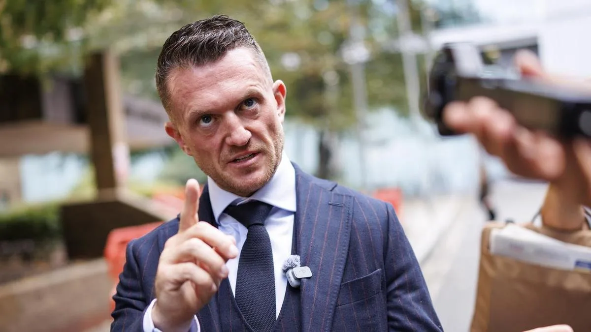 UK far-right activist on trial for alleged harassment