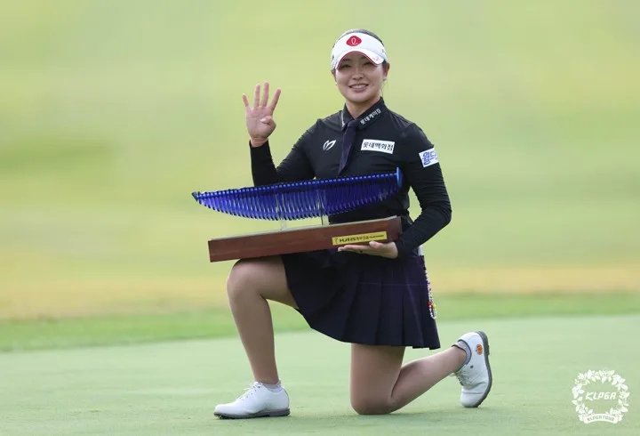 KLPGA 시즌 2승 유현조, 여자골프 세계랭킹 42위로 상승