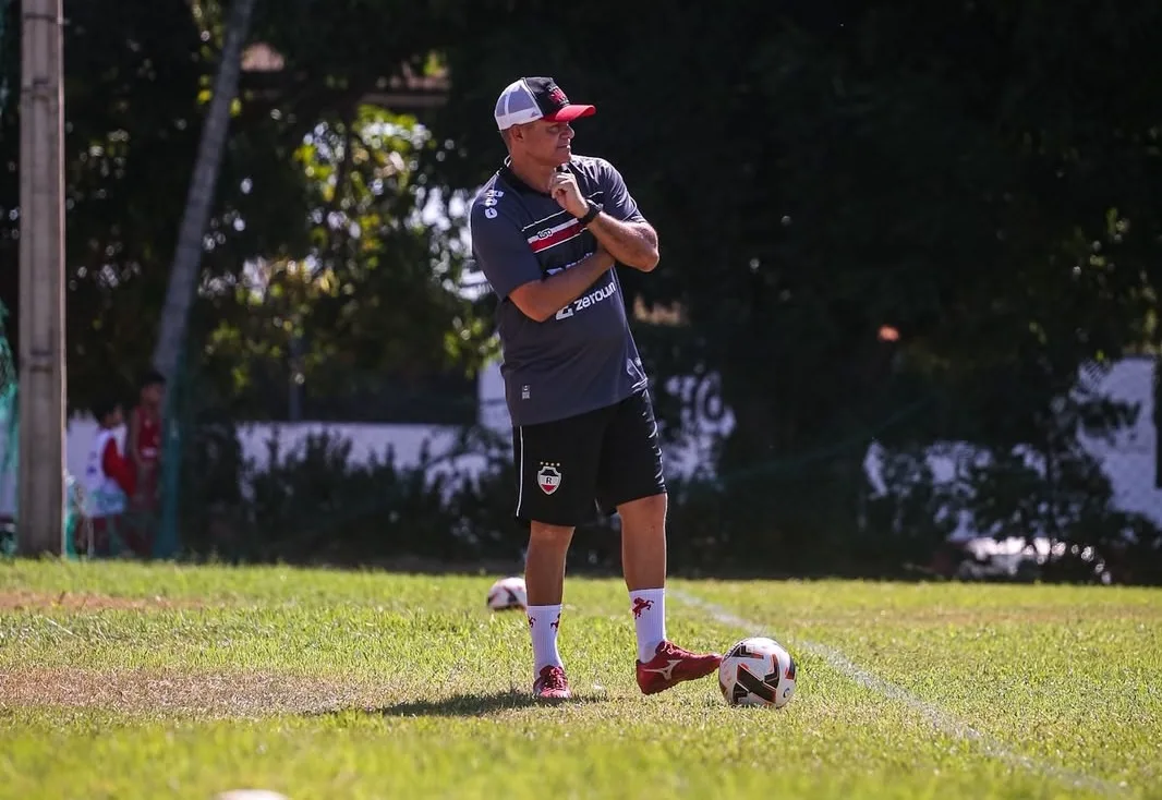 Marcinho avalia rodízio de atletas do River-PI em teste na pré-temporada: "Usamos três equipes"