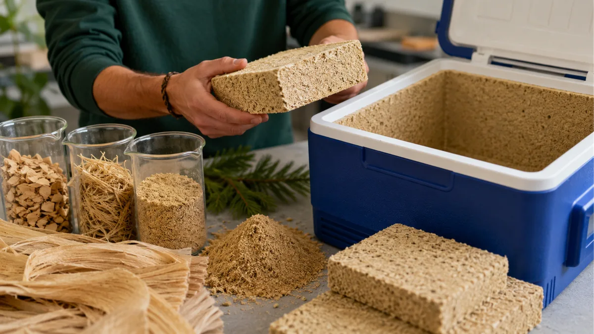 Estudante universitário desenvolve espuma inovadora para madeira para substituir contaminante plástico em refrigeradores