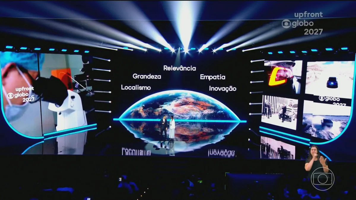 Upfront: Globo apresenta as novidades da programação de 2027