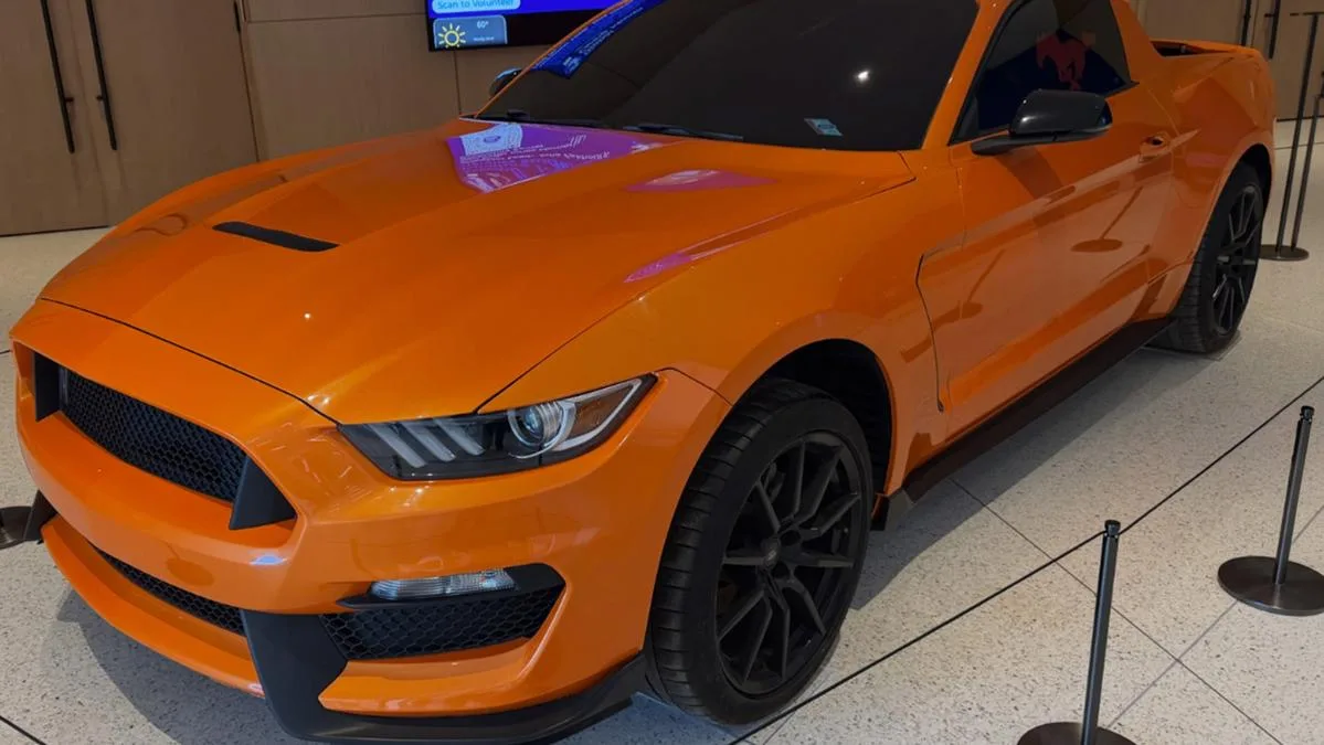 Ford Mustang ute revealed with Ranger tray