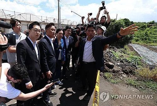 제주 '실종 허위종결' 현장 달려간 여야…경찰 질타하며 여론전