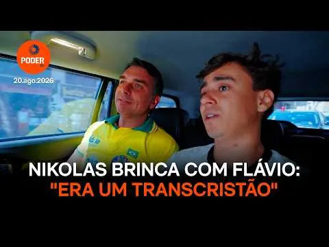 Nikolas brinca com Flávio: “Era um transcristão. Se sentia, mas não era”