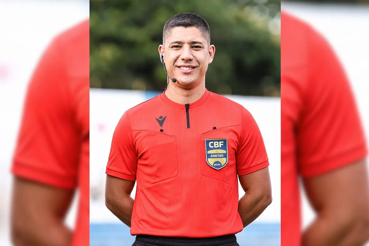Árbitro do DF, Matheus de Moraes estreia no Brasileirão na 24ª rodada