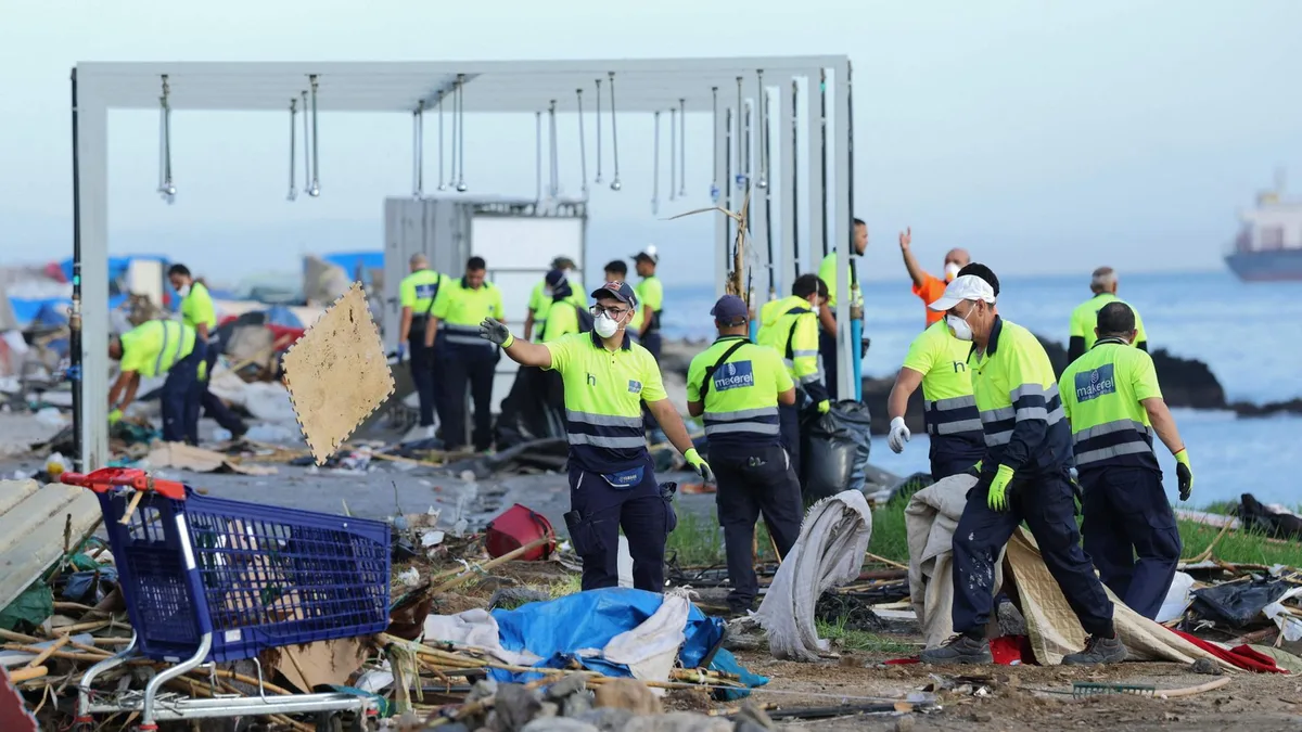 Spaniens König in Ceuta: Spuren beseitigt, Problem weggeschoben