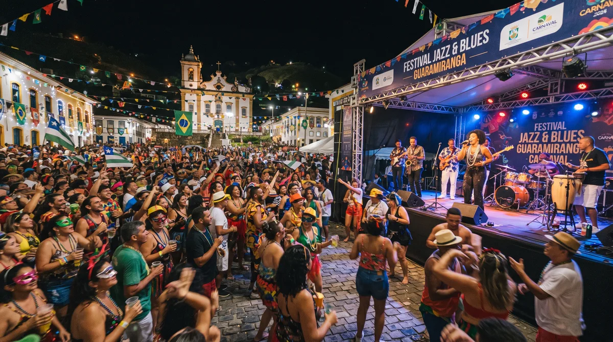 A pequena cidade serrana cearense que subverte a folia tradicional e realiza um prestigiado festival de jazz e blues durante o carnaval