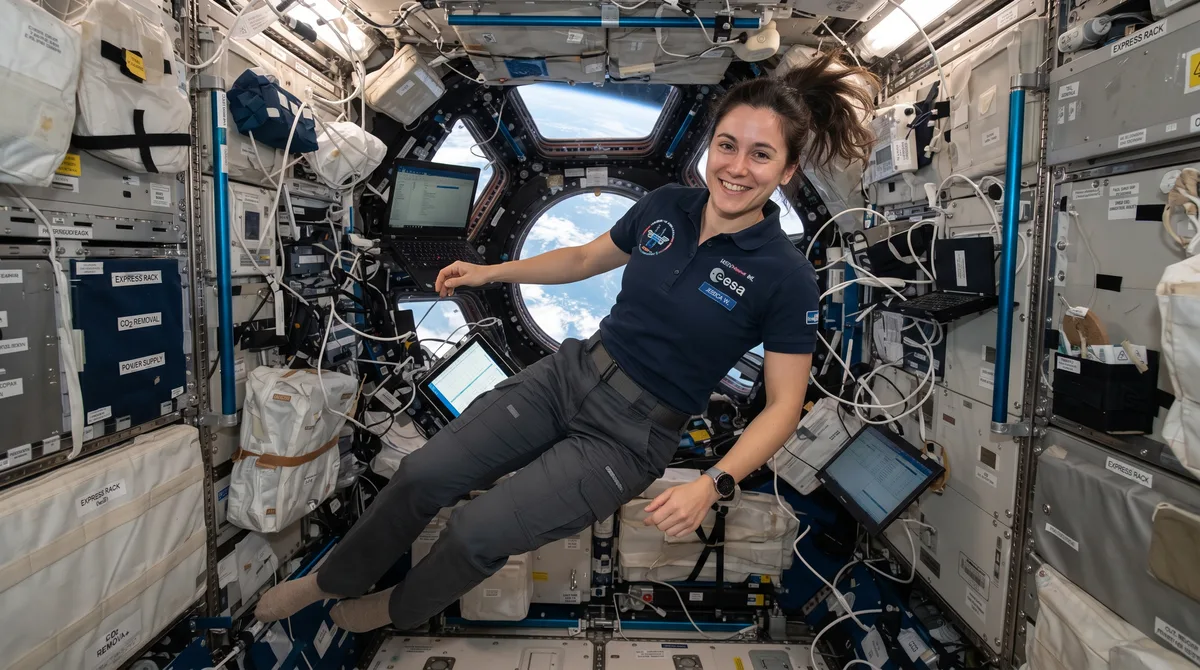 Os astronautas na estação espacial não têm máquina de lavar, pois a água é preciosa demais para ser desperdiçada lavando roupa; por isso, eles usam as mesmas peças por dias