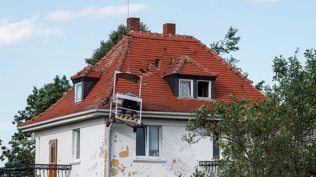 Unwetterschäden: Unwetter in Thüringen: Schwere Schäden und ein Toter