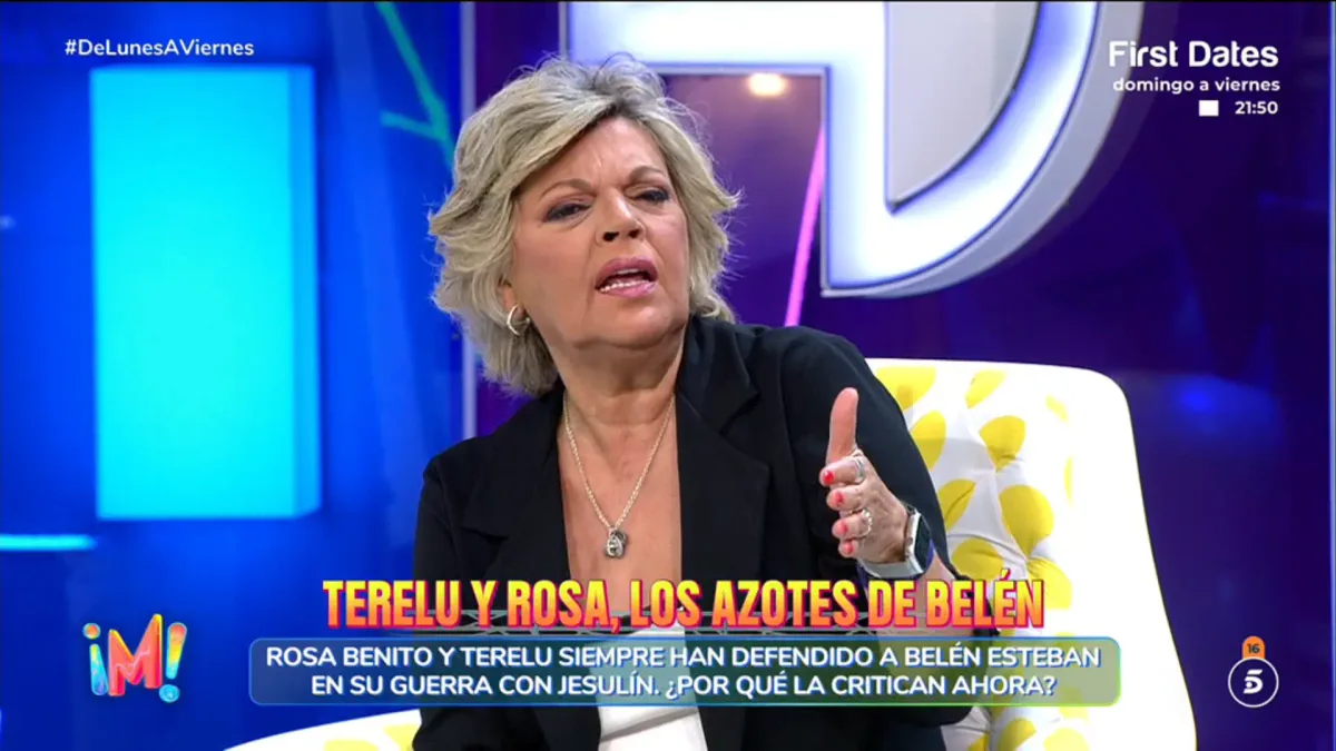 Terelu se enfada con 'De lunes a viernes' por su disputa con Lydia Lozano: "Dais por hecho que lo que dice es palabra de Dios"