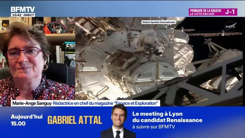 "Il peut toujours y avoir un couac", explique Marie-Ange Sanguy, rédactrice en chef du magasine "Espace et Exploration", qui revient sur la mission de Sophie Adenot dans l'espace