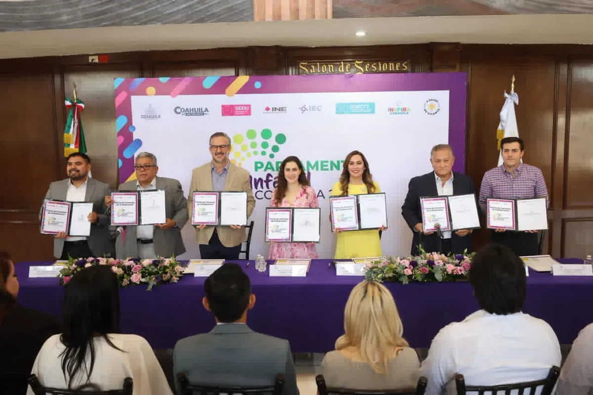 Parlamento Infantil Coahuila 2026 abrirá espacio a las voces de niñas y niños